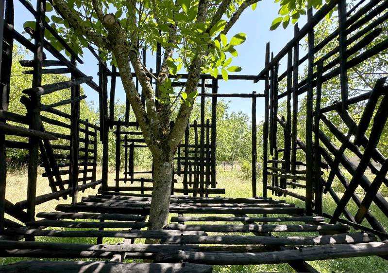 Qu’ à peine ou de peur , un javelot super - plouf ! - nous fait un ricochet - SARA FAVRIAU